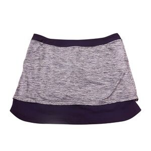 Adidas Golf Skirt Women's Medium Purple Pink Athletic Pull On Tennis Skort